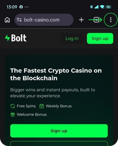 Step 1 - Open Chrome