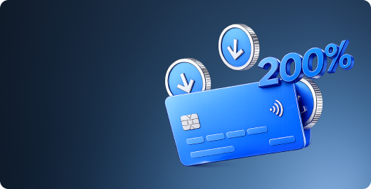 200% First Deposit Bonus — Double Your Money!