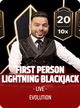 First Person Lightning Blackjack